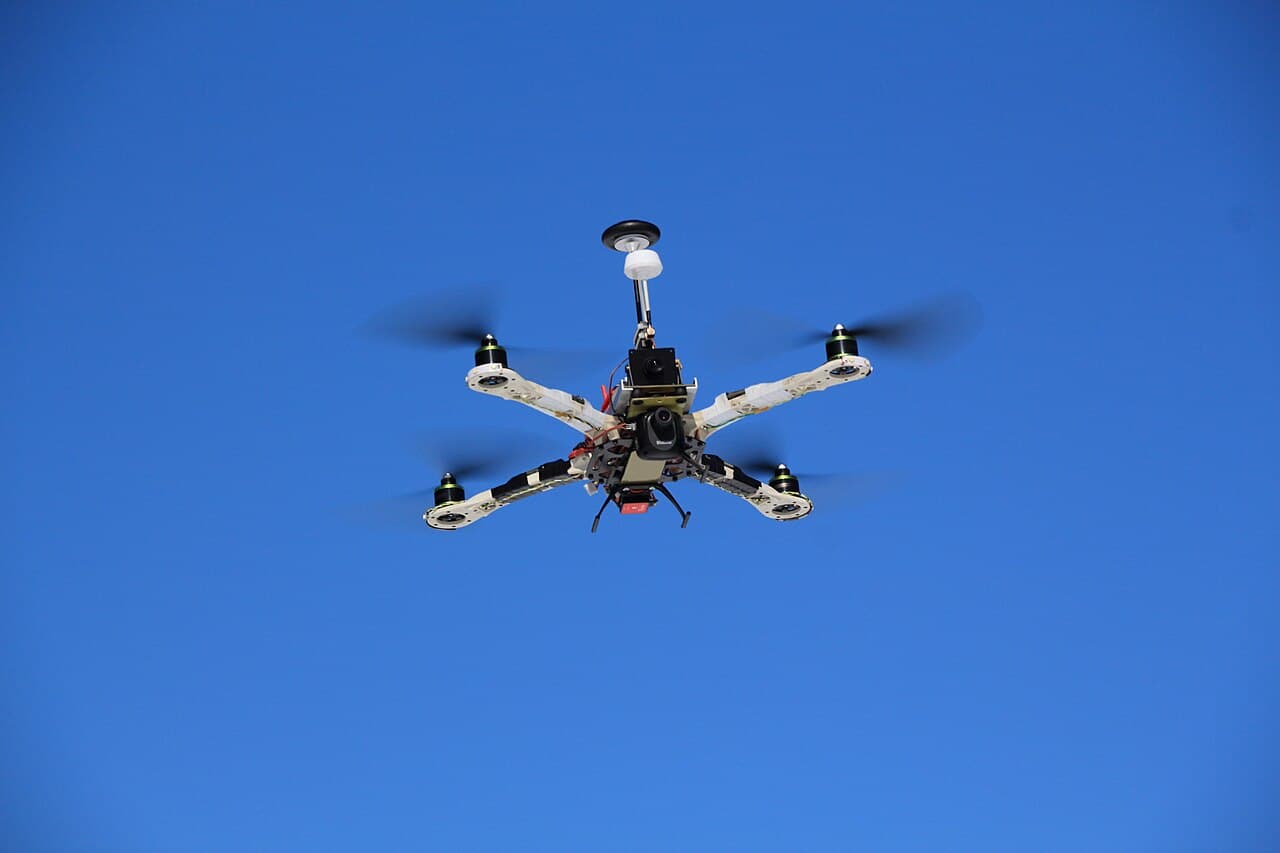 Drone flight 1